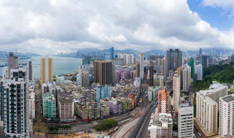 kWAWON HONG KONG AERIAL VIEW